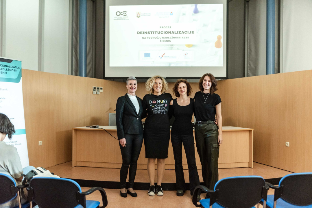 Održana završna konferencija projekta 'Proces deinstitucionalizacije na području nadležnosti CZSS Šibenik'!