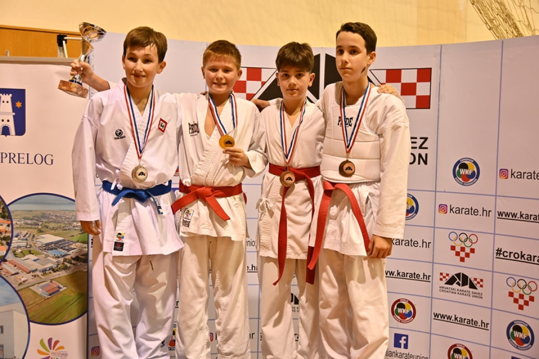 Karate klub Okit-Vodice osvojio 15 medalja na Prvenstvu Hrvatske za mlađe uzraste