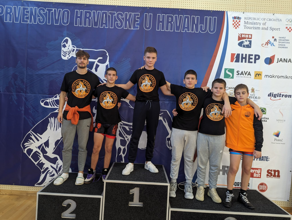 Jan Slavica prvak je Hrvatske među mlađim dječacima, Bulat viceprvak, Shapovalov treći