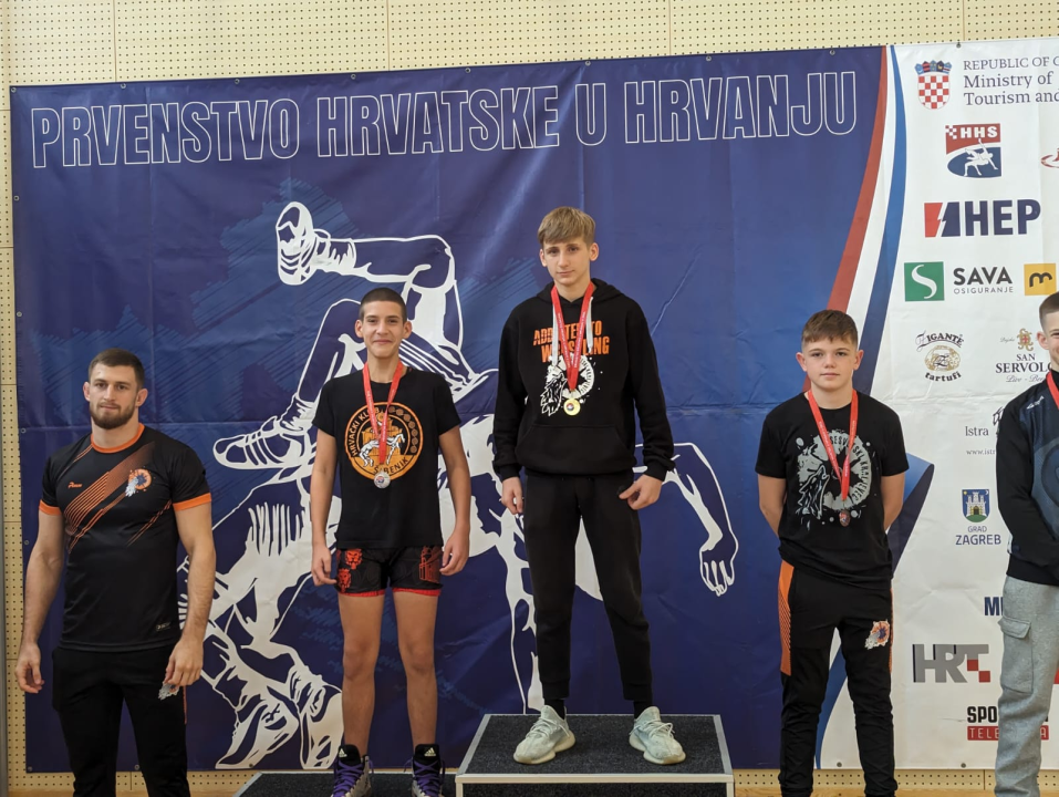 Hrvač Jan Slavica prvak Hrvatske, HK Šibenik ekipno treći na prvenstvu 