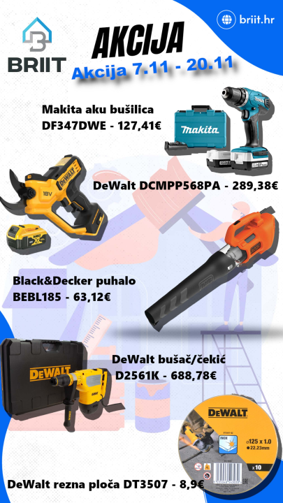 Briit.hr ima odlične akcije i sve što vam treba za uređenje doma i vrta! 