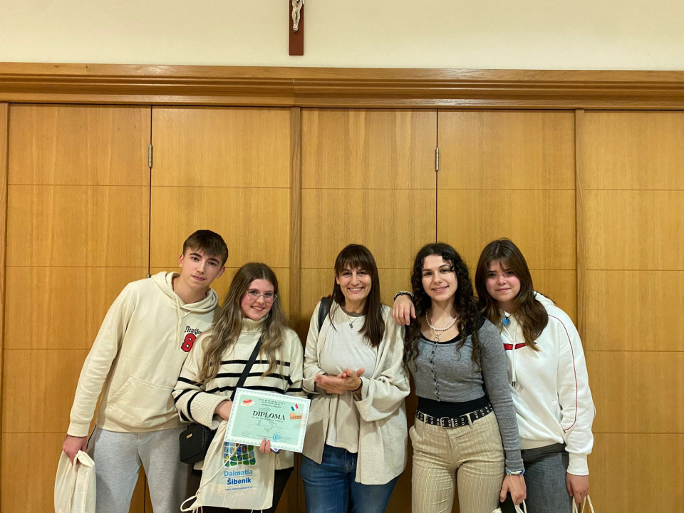 OŠ Jurja Šižgorića i Turističko-ugostiteljska škola najbolji na Pub kvizu 'Conosci l'Italia'