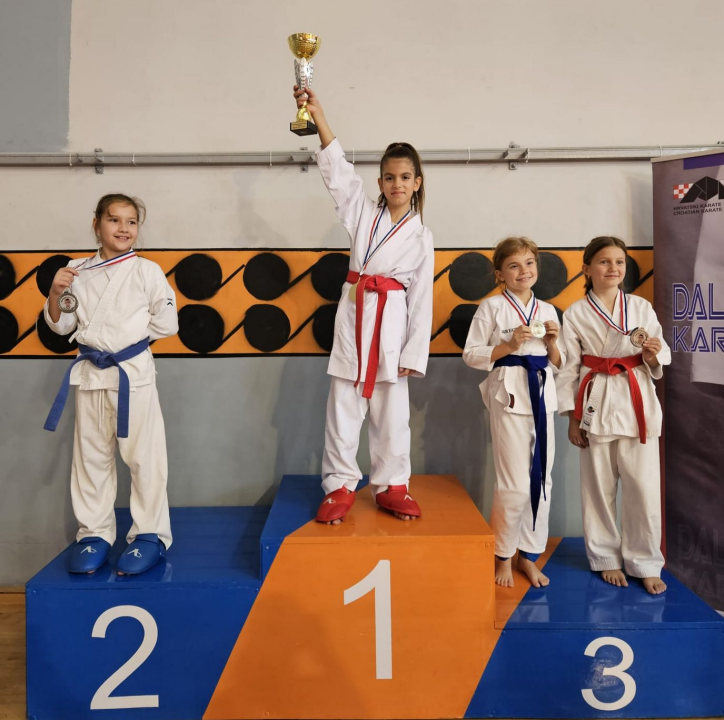 Završno kolo Dalmatinske karate lige: Čak 25 medalja za Karate klub Šibenik 1066