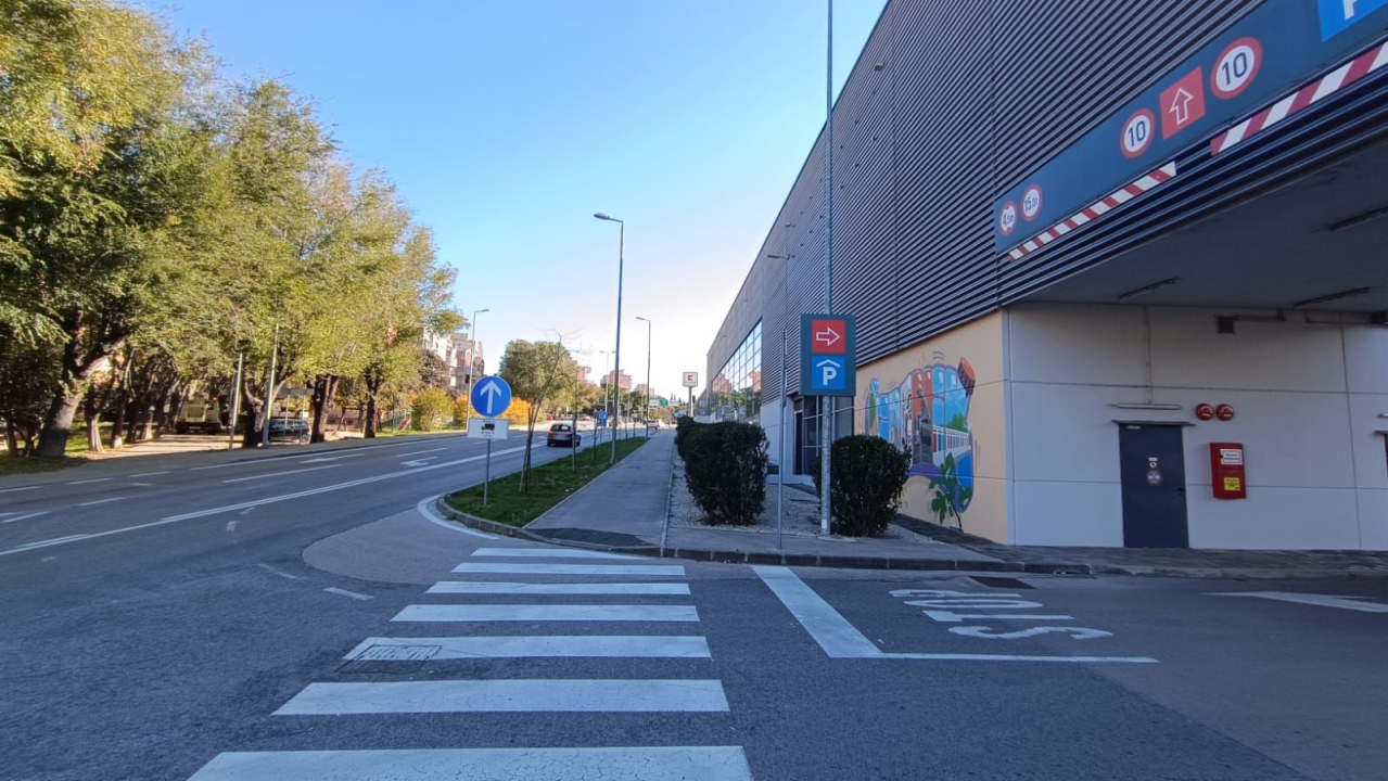 Lijep mural posvećen Šibeniku osvanuo na Kauflandu: Sve pohvale!