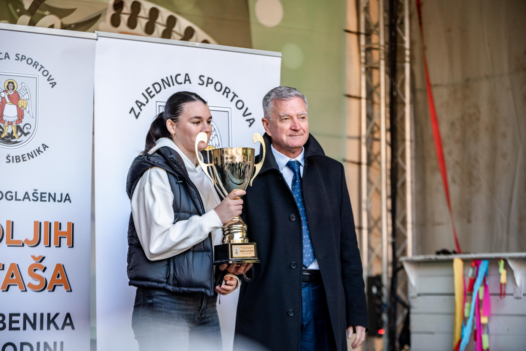 Snježana Prgomet i Toni Slavica najbolji šibenski sportaši: 'Mi smo mali grad velikih sportaša'