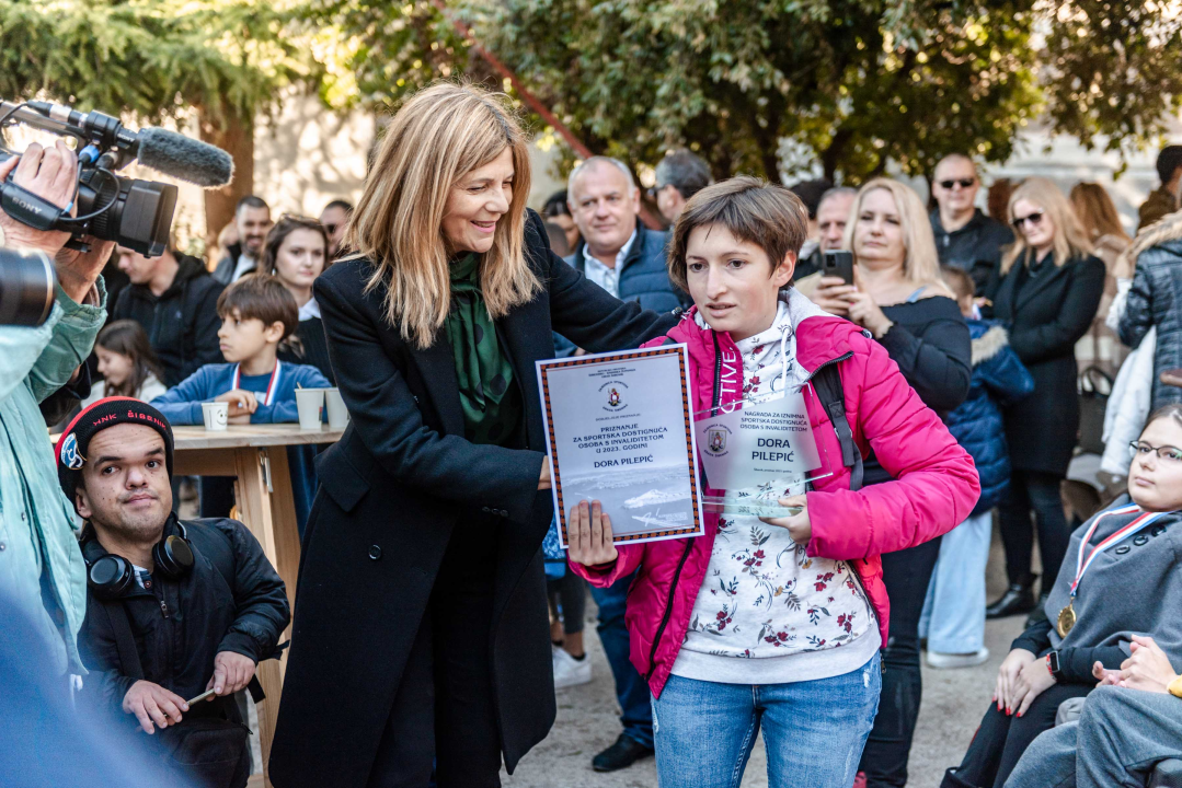 Snježana Prgomet i Toni Slavica najbolji šibenski sportaši: 'Mi smo mali grad velikih sportaša'