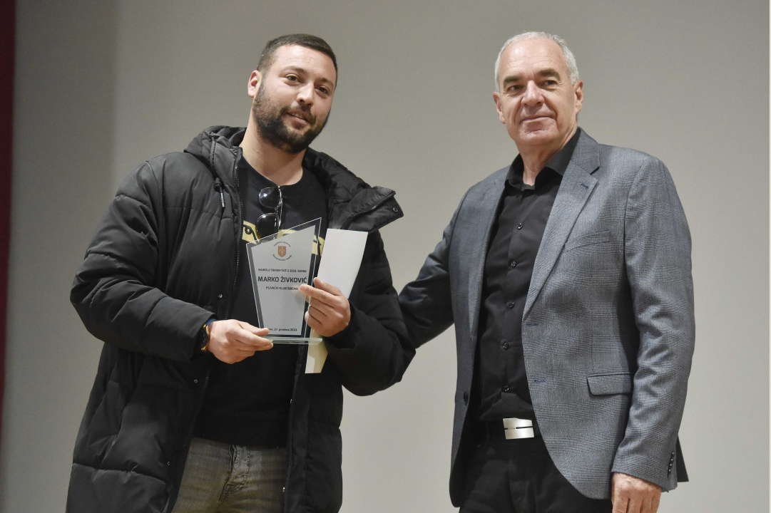 Toni Slavica i Snježana Prgomet najbolji su sportaši u županiji u 2023. godini 