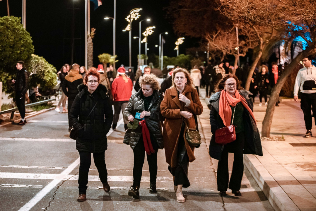 Šibenčani Novu godinu dočekali na dvije pozornice