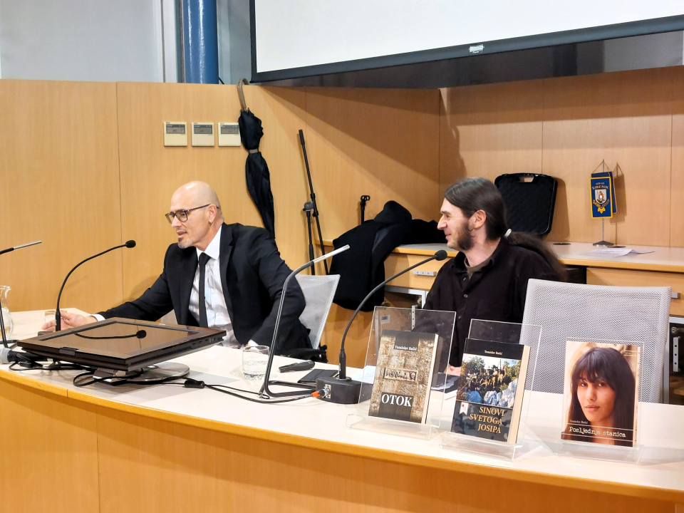 U knjižnici predstavljen roman Tomislava Bašića