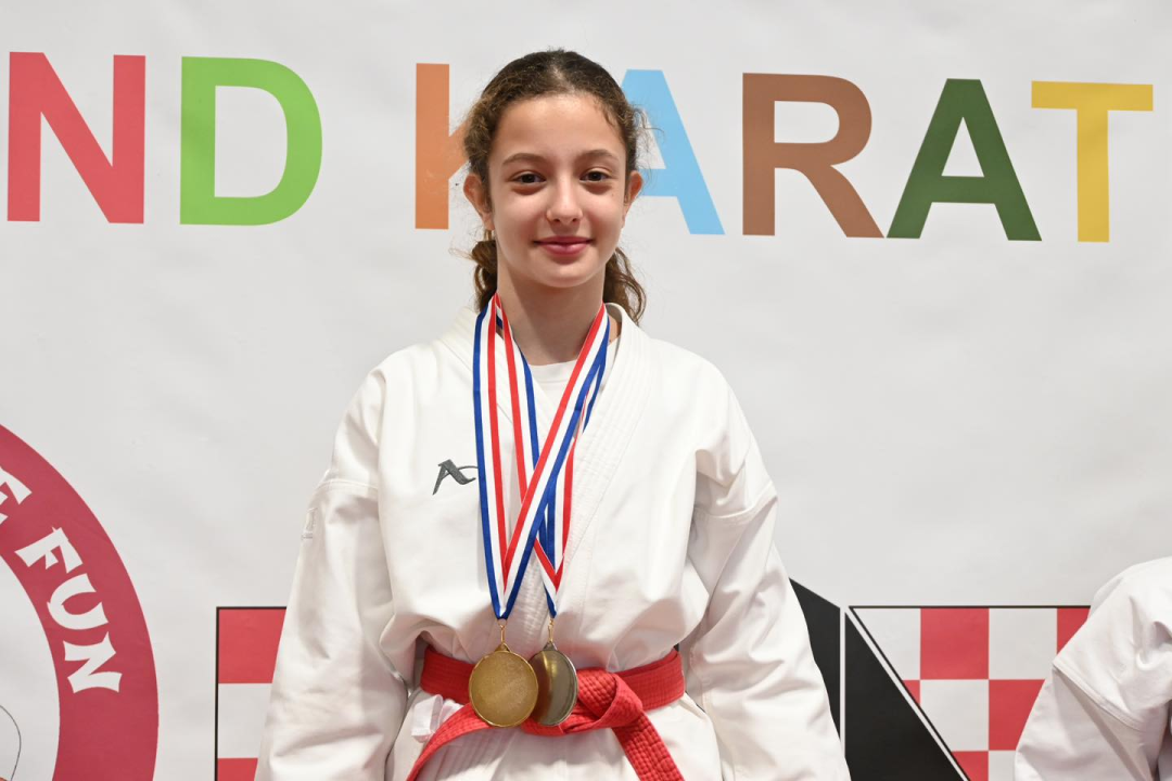  Karate klub Okit Vodice drugi najbolji klub turnira 'Grand karate fun' u Zagrebu
