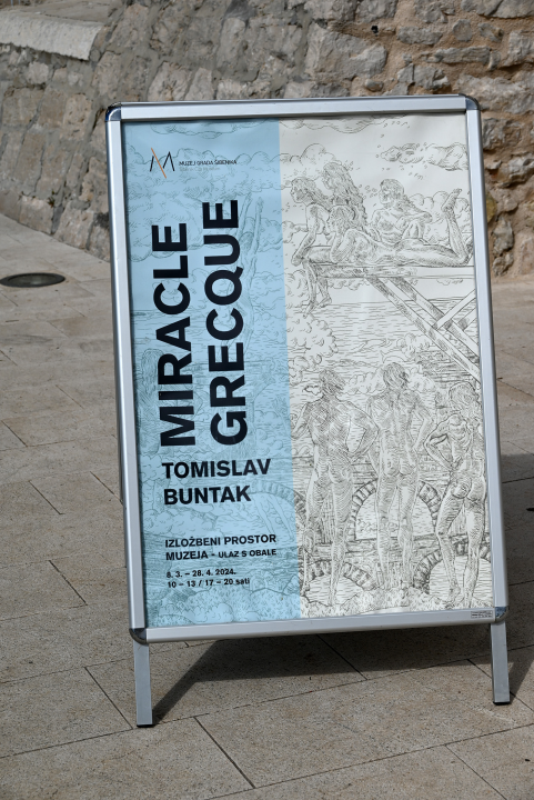 Otvorena izložba akademskog slikara Tomislava Buntaka: Priča o arkadiji inspirirana stripom i filmom