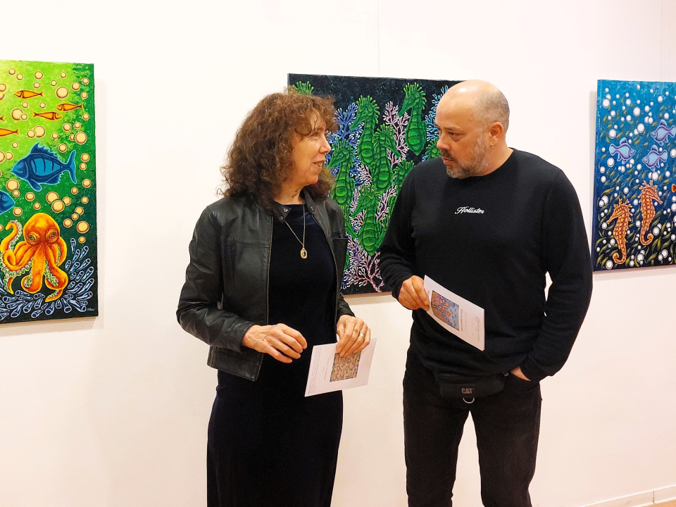 U knjižnici otvorena izložba Marina Štokića