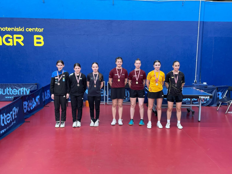 Šibenski stolnotenisači 'poharali' sjever i jug Hrvatske