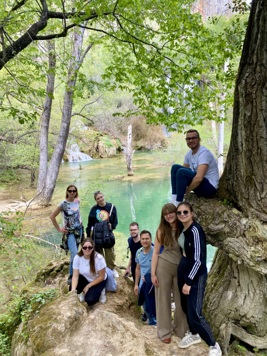 Studenti Turističkog menadžmenta VUŠ-a na terenskoj nastavi u NP Krka