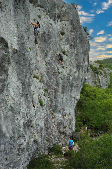 Na Promini otvoreno novo penjalište Magaretaš sa čak 35 penjačkih pravaca