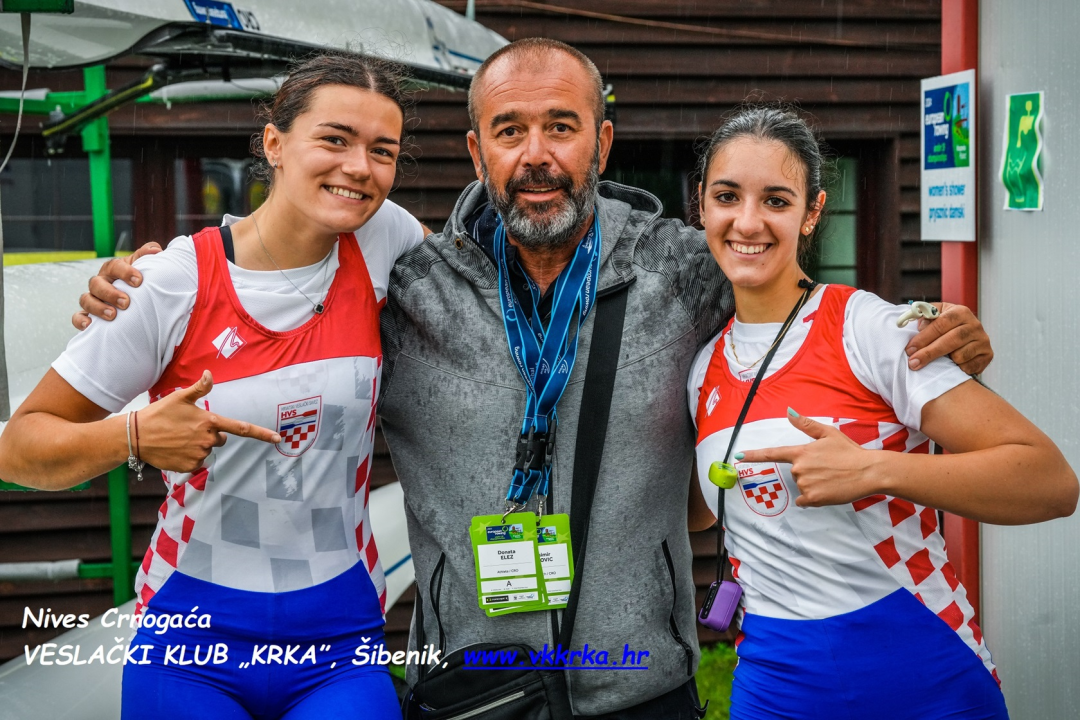 Tri veslača Krke nastupila za Hrvatsku na Europskom juniorskom prvenstvu, dali sve od sebe po teškom vremenu