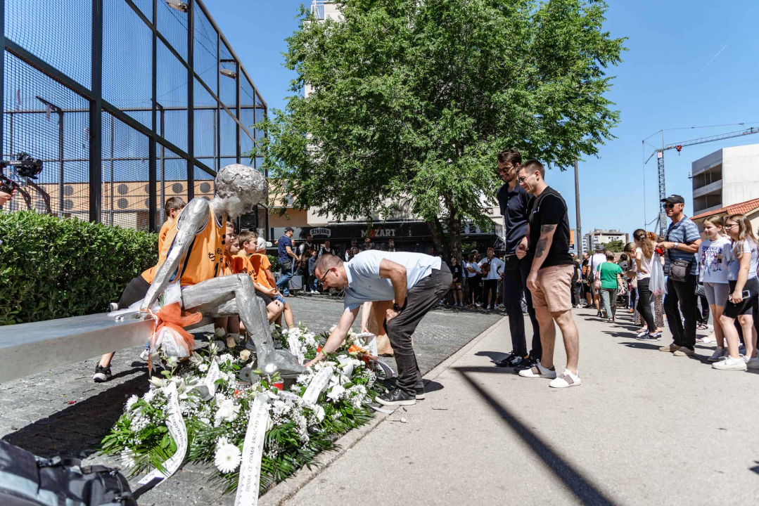 Župan Jelić: 'Dražen Petrović za Hrvatsku je napravio više od ijednog političara'