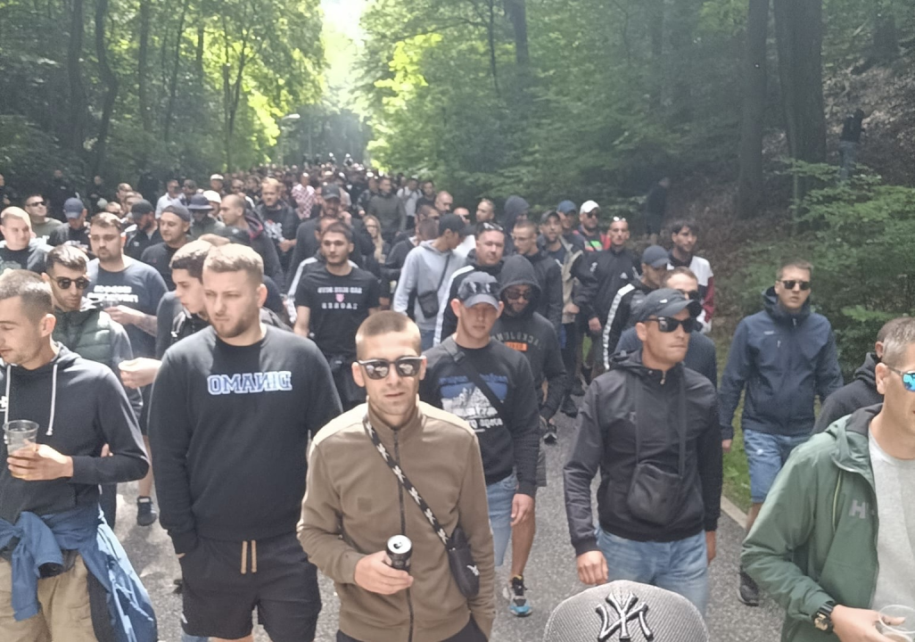 Za Hrvatsku su sa stadiona na Šubićevcu navijali i učenici s učiteljicama