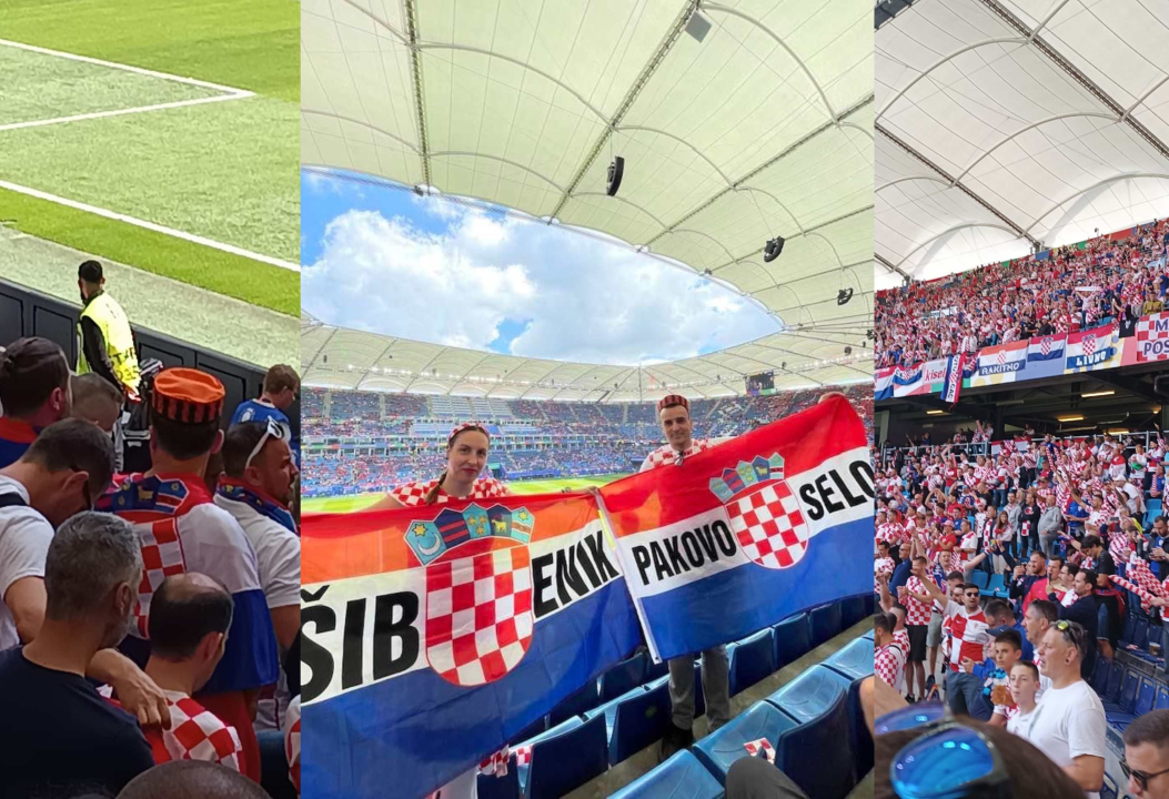 Za Hrvatsku su sa stadiona na Šubićevcu navijali i učenici s učiteljicama