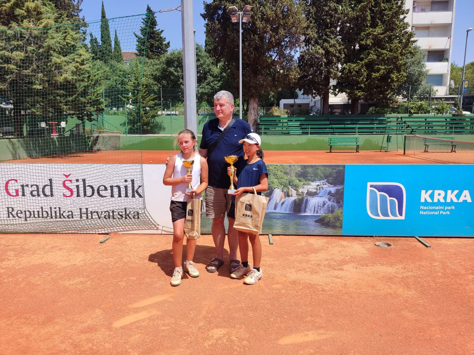 Mlada šibenska tenisačica Lara Meri Zorčić srebrna na festivalskom turniru