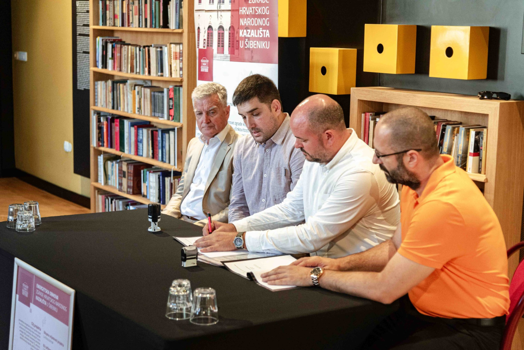 Šibensko kazalište kreće s energetskom obnovom: Potpisan ugovor vrijedan 1,6 milijuna eura