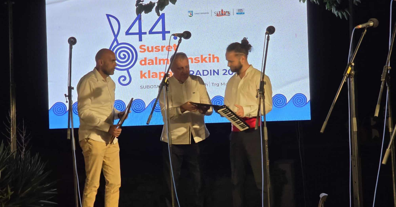 Skradin je u subotu postao centar dalmatinske pisme