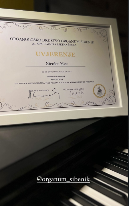 Završena je Orguljaška ljetna škola u Šibeniku: Najmlađa polaznica 9, najstarija 60 godina