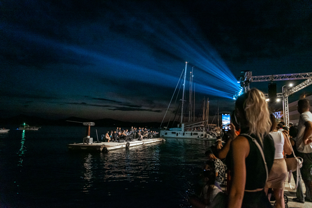 Uz Sjene, Big Band Šibenik i DJ-a obilježen dan kad je Šibenik dobio javnu rasvjetu na izmjeničnu struju