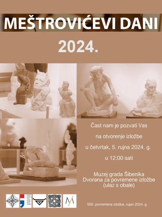 Otvorenje izložbe 'Meštrovićevi dani 2024.' u Muzeju grada Šibenika