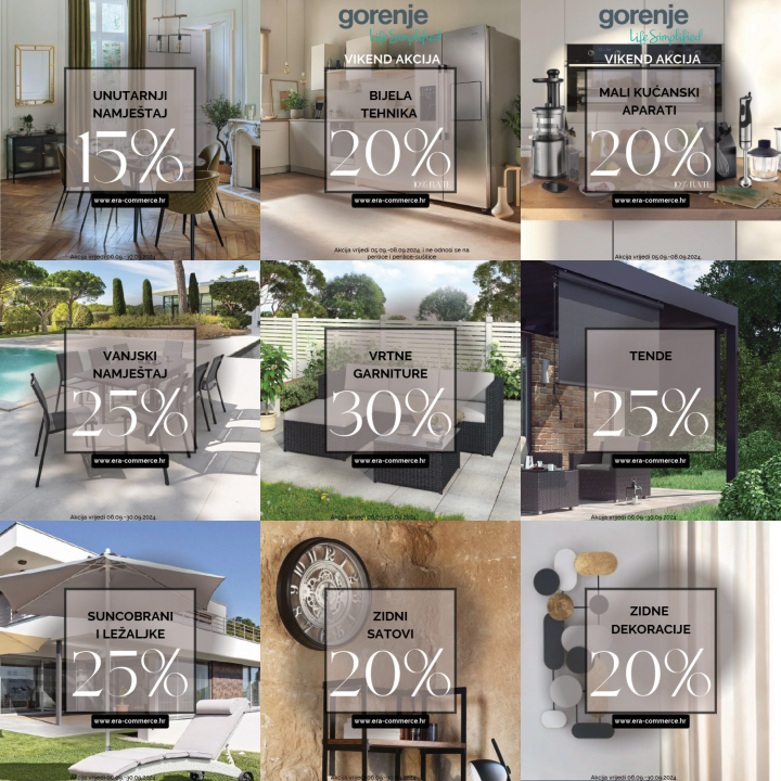 Vrhunski popusti čekaju vas i ovaj mjesec u Eri Commerce u Njivicama