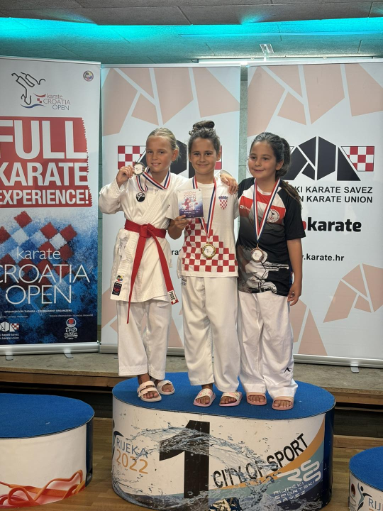 Odličan rezultat Karate kluba Okit iz Vodica na Cro Openu