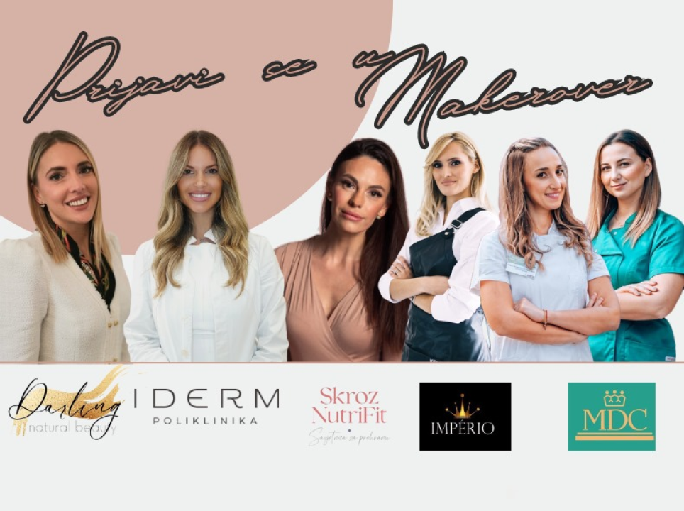 Transformirajte svoj izgled besplatnim makeoverom Beauty salona Darling! 