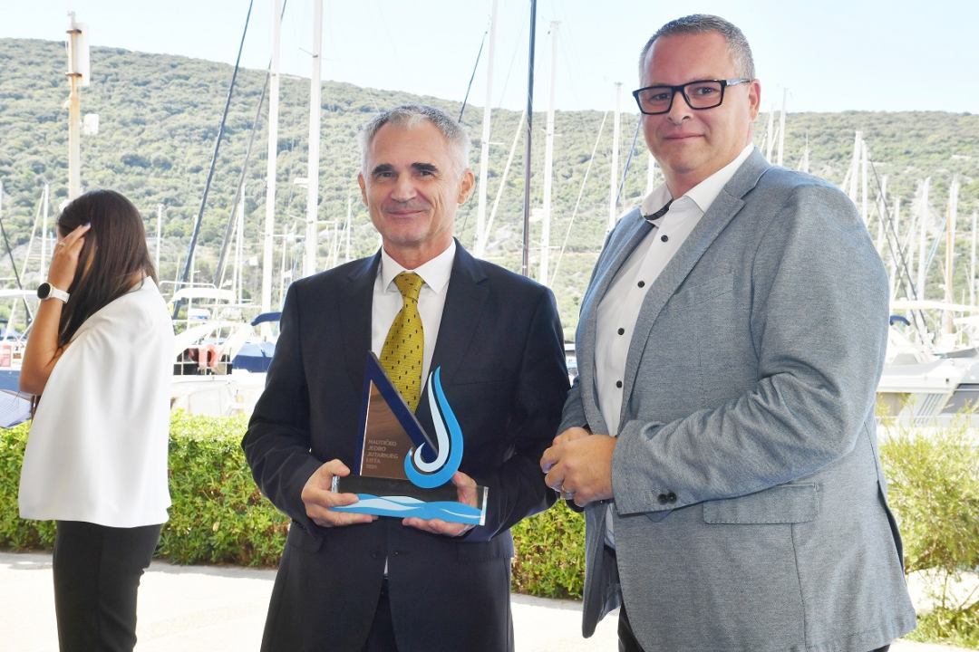 Rogoznička marina Frapa osvojila srebro na dodjeli nagrada za 'Nautičko jedro 2024.'