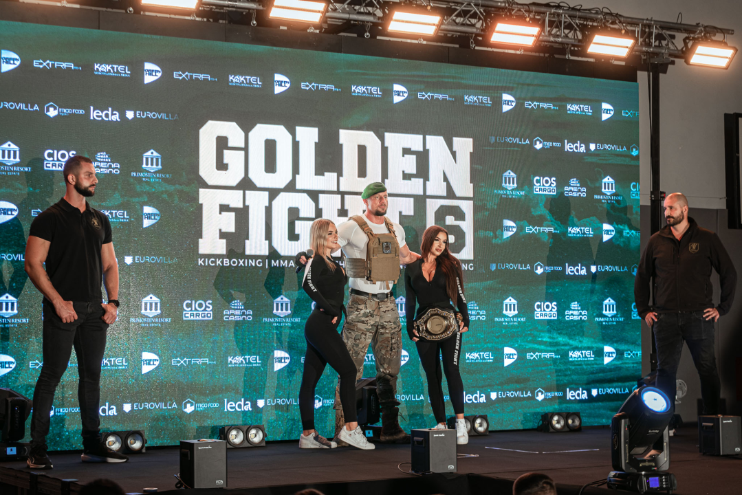 Borilački događaj 'Golden Fight 6' večeras na Baldekinu, sinoć održan uvod