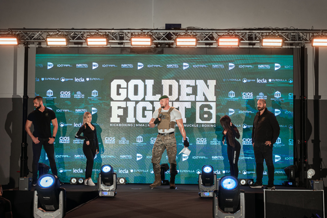 Borilački događaj 'Golden Fight 6' večeras na Baldekinu, sinoć održan uvod