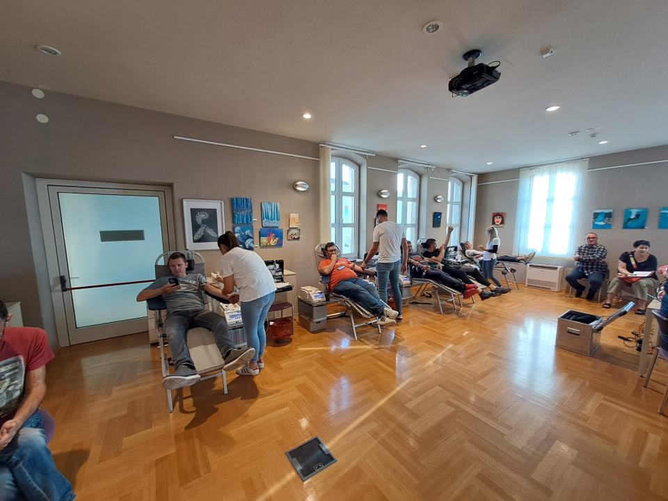 U Vodicama 48 osoba darivalo krv: Među njima i jedan novi darivatelj