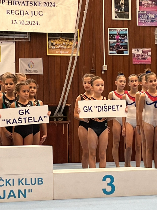 Gimnastičarke Dišpeta u Splitu zaključile uspješan listopad
