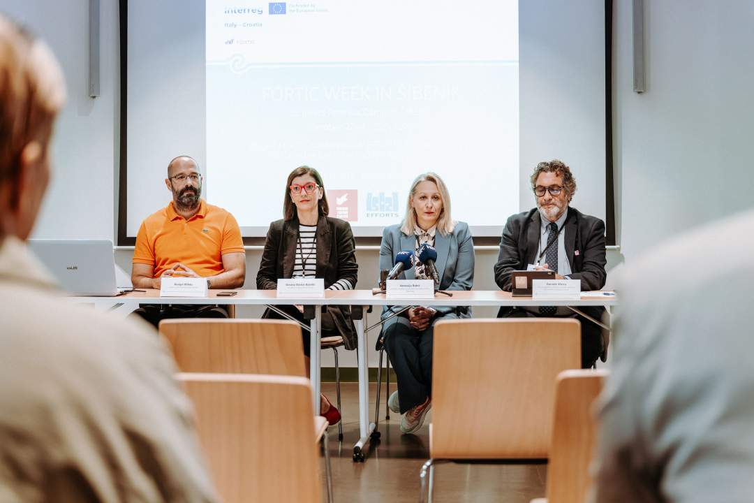Pet dana, pet događanja i preko 60 sudionika iz 13 zemalja: Fortic tjedan na kampusu Tvrđave sv. Ivana u Šibeniku  