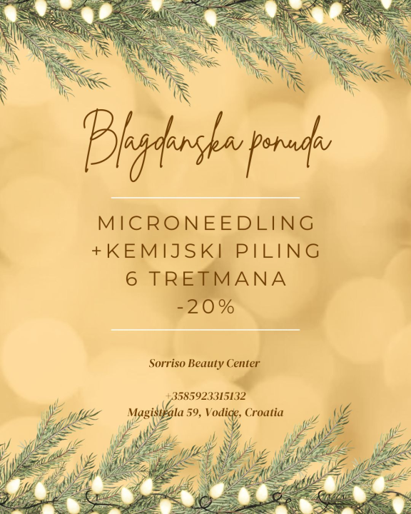 Sorriso Beauty Center ovih blagdana časti odličnim popustima 