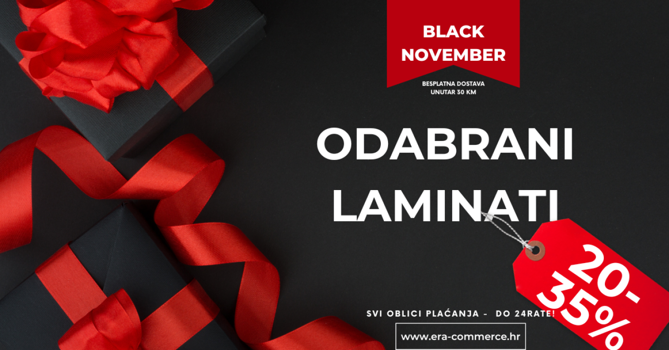 Black November popusti očekuju vas u Eri Commerce