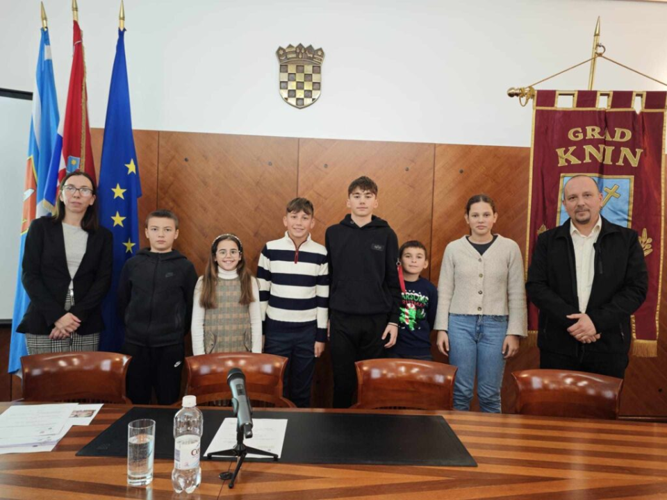 Konstituirano Dječje vijeće Grada Knina