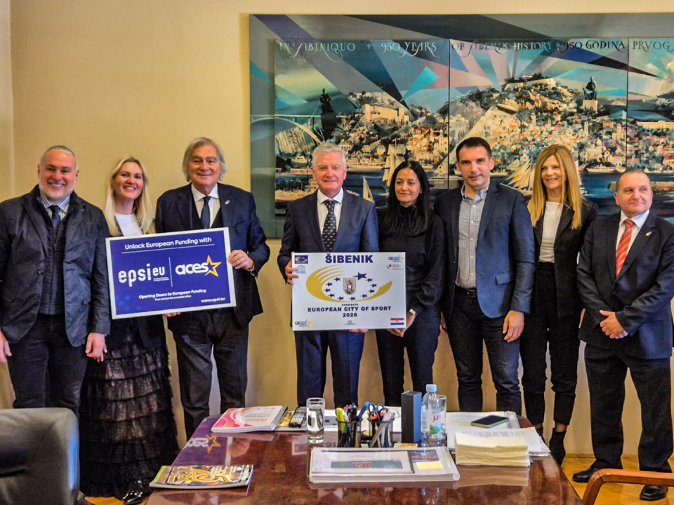 Gradonačelnik primio izaslanstvo Europske komisije zaduženo za sport