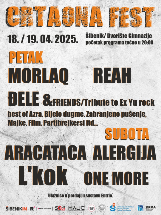 Crtaona Fest vraća se u dvorište Gimnazije: Dva dana i sedam bendova