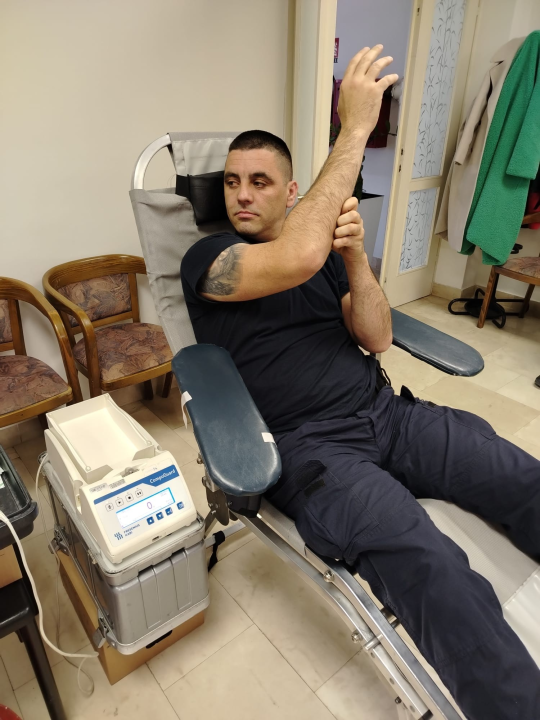 Policijski službenici ponovo pokazali humanost u današnjoj akciji darivanja krvi