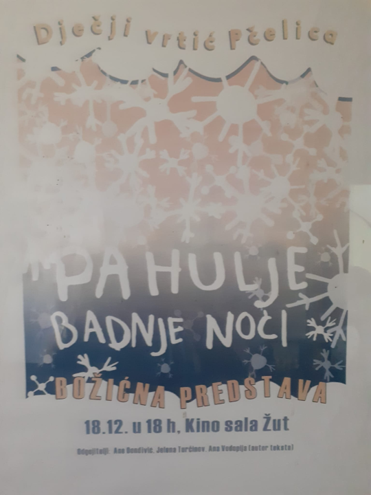 Ana Vodopija teta je u vrtiću i kreatorica murterske kazališne čarolije