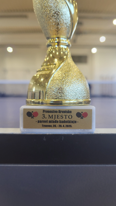 Šibenska stolnotenisačica Vilma Despot s kolegicom do trećeg mjesta u paru u Dugoj Resi