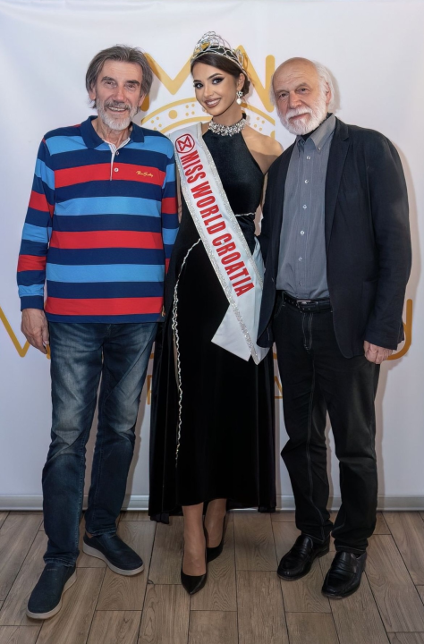 Miss Hrvatske kreće u Indiju: Na oproštajnom partyju bio i šibenski menadžer Zoran Škugor