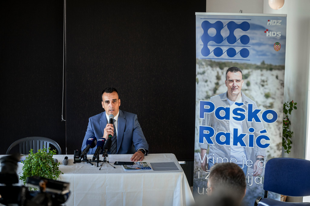 Paško Rakić predstavio program i listu: 'Poseban naglasak dati ću na razvoj unutrašnjosti županije'