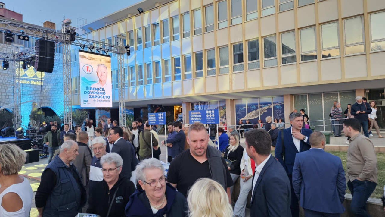 HDZ Šibensko-kninske županije proslavio 35. obljetnicu: Finale slavlja uz šibenski koncert 'Četiri Tenora' 