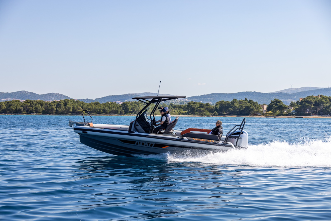 FOTO Šibenik domaćin ekskluzivnog testiranja Highfield plovila i International Press Daysa